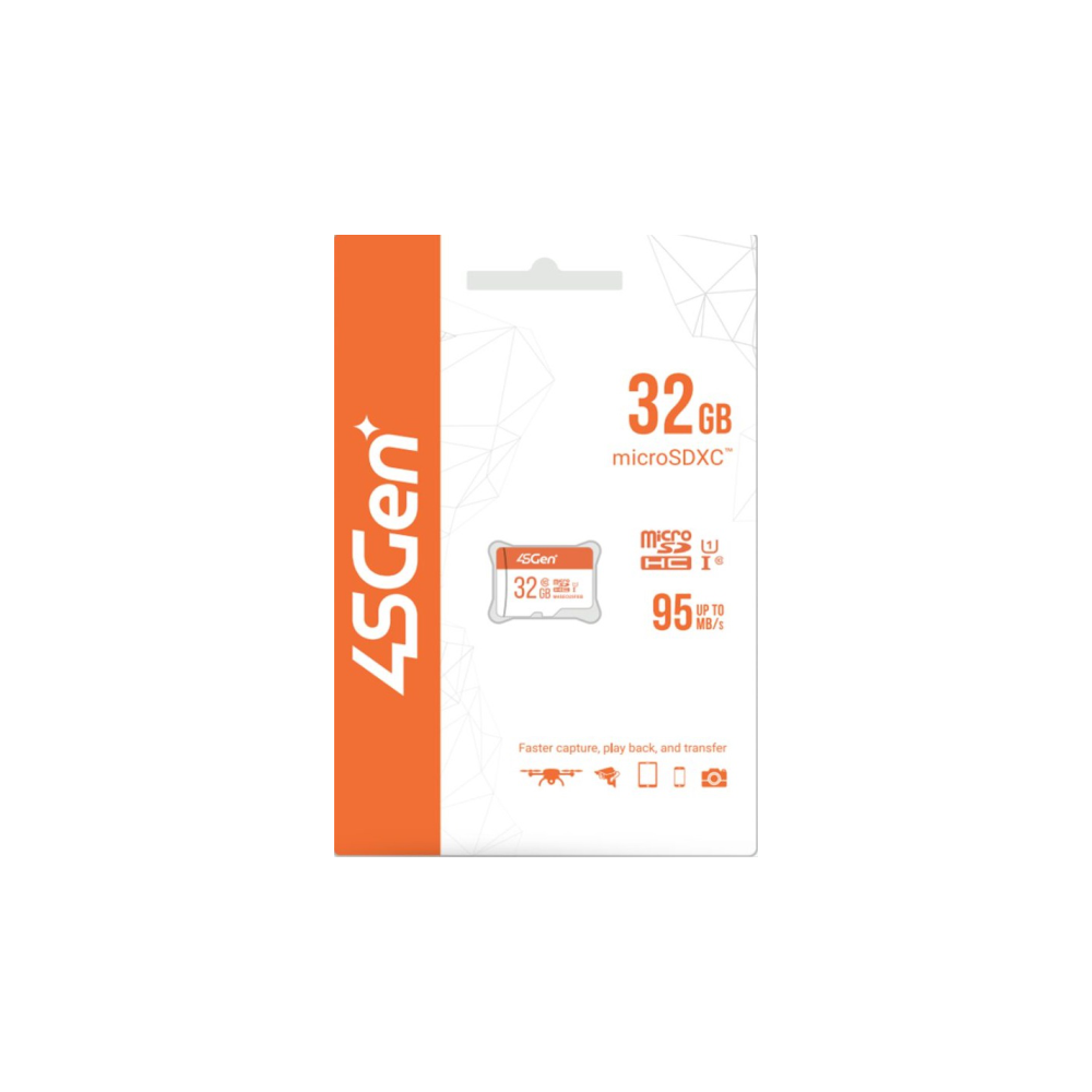 Thẻ nhớ MicroSD 4Sgen 32GB Class 10 UHS-I (U1) – Chuyên dụng cho Camera