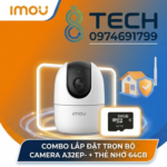 Combo lắp đặt TIẾT KIỆM trọn bộ Camera IMOU A32EP, thẻ nhớ 64GB