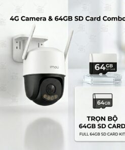 Combo lắp đặt TIẾT KIỆM Camera IMOU 4G Cruiser SC 5MP IPC-K7FP-5H0TE