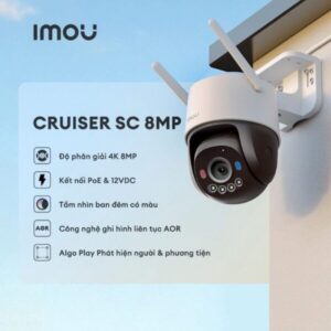 Camera Wifi PT Cruiser SC 8MP IMOU IPC-K7FP-8V0N