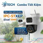 Combo lắp đặt TIẾT KIỆM camera ngoài trời IMOU Cruiser Dual 2 IPC-S7XEP-10M0WED (10MP)