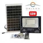 Đèn Pha Năng Lượng Mặt Trời Oriana DB-760 (60W) – Tấm Pin Mono, LED Bridgelux Mỹ